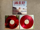 Lana Del Rey HONEYMOON 2LP Transparent Red Vinyl Record - 2015