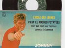 ep johnny hallyday l'idole des jeunes ref 432810 rares écritures noires au verso
