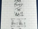 Pink Floyd The Wall US Orig'79 Columbia Promo Copy Timing Strip Stickers Sealed
