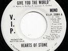 HEARTS OF STONE if i could give you the world U.S VIP 45rpm_1970 MOTOWN PROMO