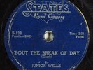 Blues 78 JUNIOR WELLS 'Bout The Break Of Day STATES S-139 HEAR 1869