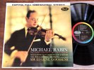 MICHAEL RABIN (VIOLIN)   PAGANINI WIENIAWSKI / CAPITOL SP 8534 STEREO LP EX/EX+