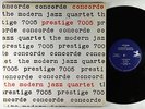 Modern Jazz Quartet - Concorde LP - Prestige - PRLP 7005 Mono RVG VG+
