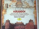 PUCCINI Turandot DOMINGO HENDRICKS KARAJAN ED1 DGG DIGITAL 3LP Box MINT