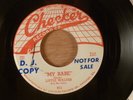Little Walter & His Jukes My Babe/Thunder Bird Promo RARE R&B Blues 1955 Checker