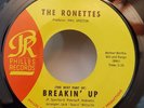 Ronettes THE BEST PART OF BREAKIN' UP/BIG RED (SOUL 45) #120 PLAYS VG++ NO NOISE