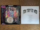 THE BEATLES Sgt. Peppers Lonely Hearts Club Band 1978 JAPAN Picture Disc LP OBI