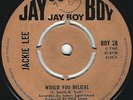 Jackie Lee - Would You Believe (7