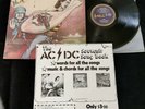 AC/DC Dirty Deeds Vinyl LP Record OZ Blue Roo Alberts 1st Press w/ Promo Flyer