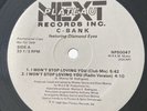 C-BANK - I Won’t Stop Loving You 12” Promo Electro Freestyle Latin Rare EX