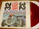 The BEACH BOYS Little Deuce Coupe  Japanese RED colored vinyl LP Capitol stereo