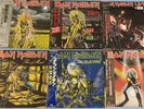 [6 titles] Iron Maiden - Various Japan vinyls w/Obi, RARE First Press Poster...