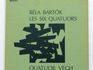 VEGH QUARTET - BARTOK the 6 string quartets - VALOIS CMB23 3xLPs box NM