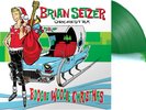 Brian Setzer - Boogie Woogie Christmas Lt. Green White Split Vinyl LP 500 WW NEU