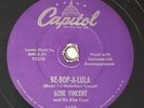 Capitol 3450 Be Bop A Lula / Woman Love - Gene Vincent 78rpm Phonograph Record