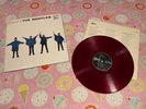 The Beatles Help Odeon Japan Limited Red Colored Vinyl Record LP OP-7398 1965 EX