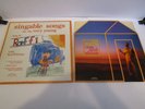 2-LP-LOT-RAFFI-SINGABLE SONGS TR-002 &RISE AND SHINE-TR-0023-INSERTS WITH LYRICS