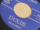 Rare Rockabilly 45 Groove Joe Poovey Ten Long Fingers /thrill Of Love Dixie Vg++