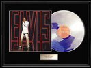 ELVIS PRESLEY NBC TV COMEBACK SPECIAL WHITE GOLD  PLATINUM RECORD LP ALBUM RARE