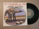 45t ep les chevaliers du ciel pochette couleur JOHNNY HALLYDAY réédition