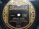 RED NICHOLS Honolulu Blues & Oh Peter 78 TOURS RPM Brunswick 9170