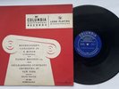 NATHAN MILSTEIN Walter Mendelssohn Violin Concerto Columbia ML 4001 LP ORIG