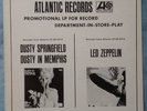 LED ZEPPELIN - rare 1st album 1969 Atlantic Records Promo LP