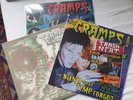 3x The Cramps Vinyl - Off the Bone,Thrash is Neat,Live at Club 57