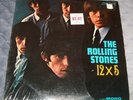 THE ROLLING STONES 12X5 ORIGINAL 1965 Vinyl Record LP partial shrink MONO red