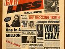 Vintage Vinyl Record Guns N' Roses Lies 1988 Live Like A Suicide Original Cover
