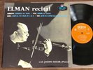 MISCHA ELMAN - RECITAL w/ JOSEPH SEIGER / DECCA LXT 5303 ANALOGPHONIC 180g NM LP