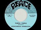 Garage Psych Fuzz 45 - Spontaneous Generation - Purple Purple - Peace VG++ rare