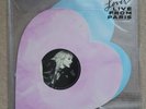 Taylor Swift Lover (Live From Paris) Heart Shaped Vinyl Pink And Blue