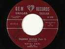 Rock & Roll 45 - Royal Earl - Talking Guitar - Gem