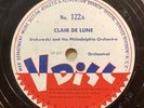 Leopold Stokowski, Philadelphia Or – 78 rpm V-Disc 122: DEBUSSY Clair de lune