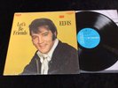 ELVIS PRESLEY LP CAS-2408 LET’S BE FRIENDS SHRINK RARE RIGID VINYL ORIG BLUE LBL