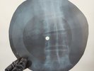LED ZEPPELIN BLACK DAY X-Ray USSR Record Roentgen Bone Ribs Music Vinyl
