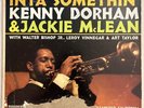 KENNY DORHAM JACKIE MCLEAN Inta Somethin’ Pacific Jazz STEREO-41 Bop Jazz LP