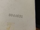 The Beatles White Album US Vinyl LP Low Number 0044631 B35 Matrix