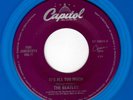 BEATLES-CAPITOL 18893-IT'S ALL TOO MUCH/ONLY A NORTHERN SONG-BLUE WAX