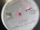 Gina Hooked On Your Love 12” Vinyl Single 2015 Rare Funk Boogie Modern Soul