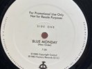 New Order Blue Monday 1983 Original Promo 12” Vinyl b/w The Beach Factory U.S. •