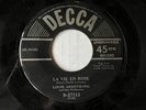 LOUIS ARMSTRONG La Vie En Rose/C'est Si Bon DECCA 9-27113 Rare  1950 VG/VG- 7