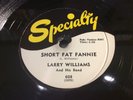 LARRY WILLIAMS-SPECIALTY 608-SHORT FAT FANNY/HIGH SCHOOL DANCE-ROCK