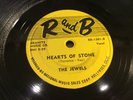 JEWELS-R&B 1301-HEARTS OF STONE/RUNNIN' =ORIG VERSION DOO-WOP R&B R&R 78 1954