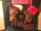 Ramones Brain Drain LP 1989 BRAZIL punk rock cbgb vinyl original kbd rare