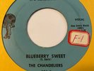 THE CHANDELIERS Blueberry Sweet/One More Step ANGLE TONE 521 R&B Vocal Group