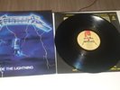 33T Metallica Ride The Lightning lp Music For Nations 1984 thrash metal + insert