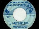 RODD KEITH * I Just Don’t Care * PREVIEW * US Orig. Rock'n'Roll * MP3
