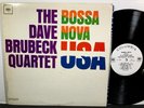 THE DAVE BRUEBECK QUARTET Bossa Nova USA LP COLUMBIA CL 1998 MONO DJ PROMO 1963